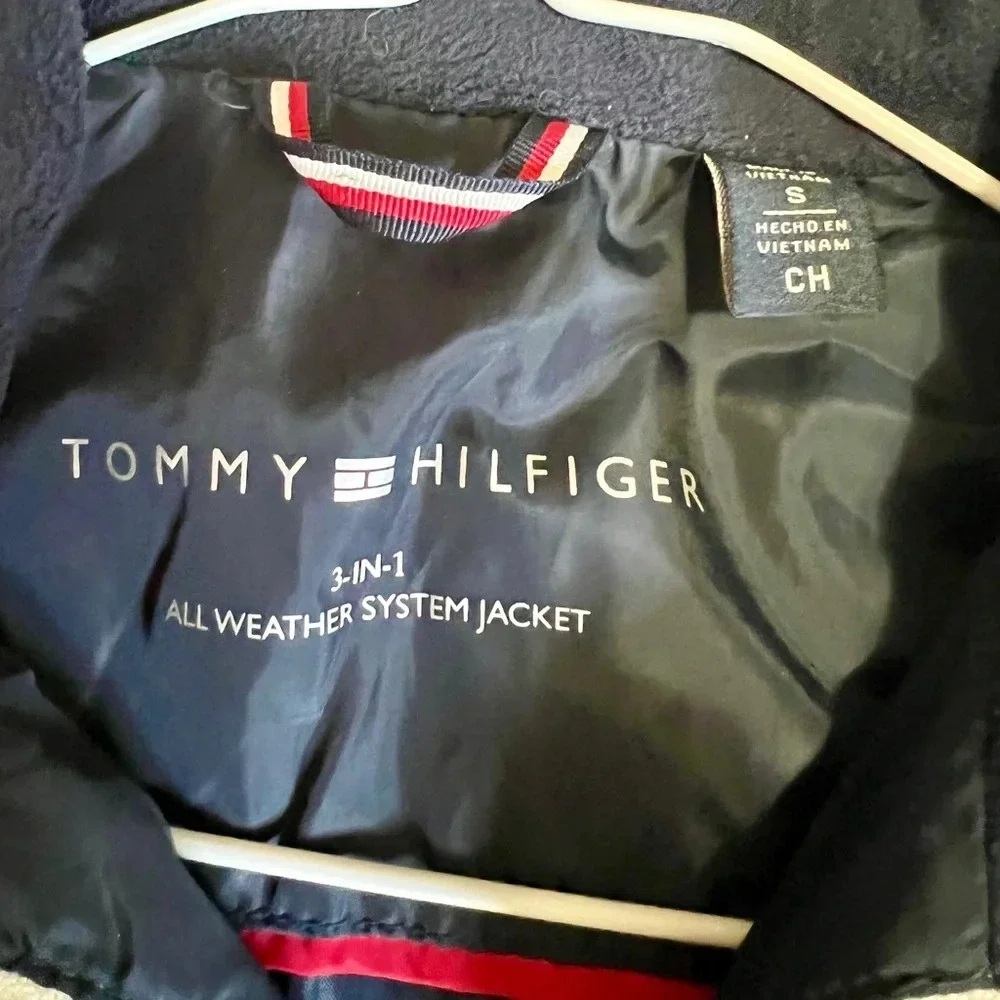 Tommy Hilfiger 3-in-1 Quilted Bomber Jacket - Small